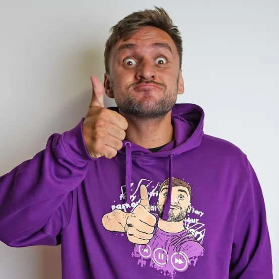 Mikina Tary Povoroznyk Purple