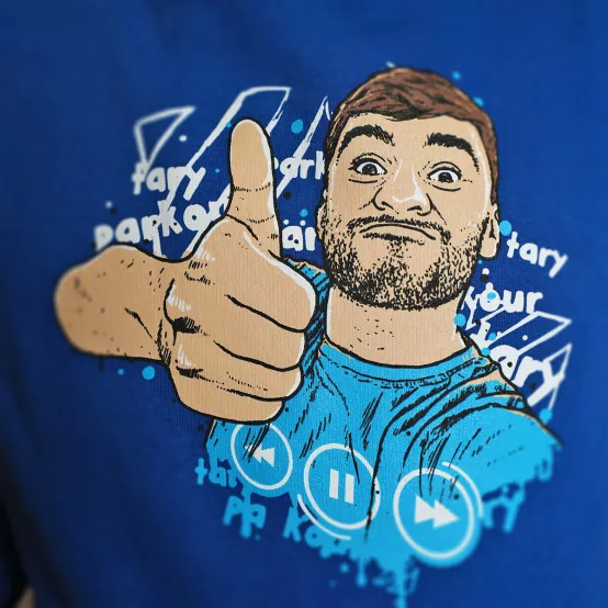 Mikina Tary Povoroznyk Blue