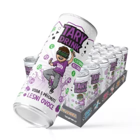 Tary Drink, Voda Lesní Ovoce 250ml – Karton (24 ks) pro parkour