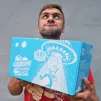 Ufouni s tetovačkou na jazyk a samolepkou - karton ( 20 ks )